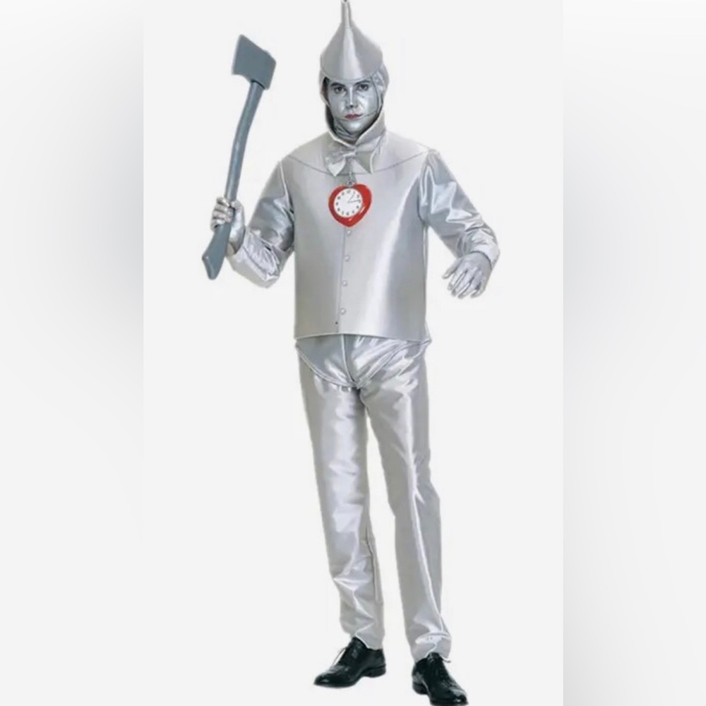 Silver Tin Man Costume for Men